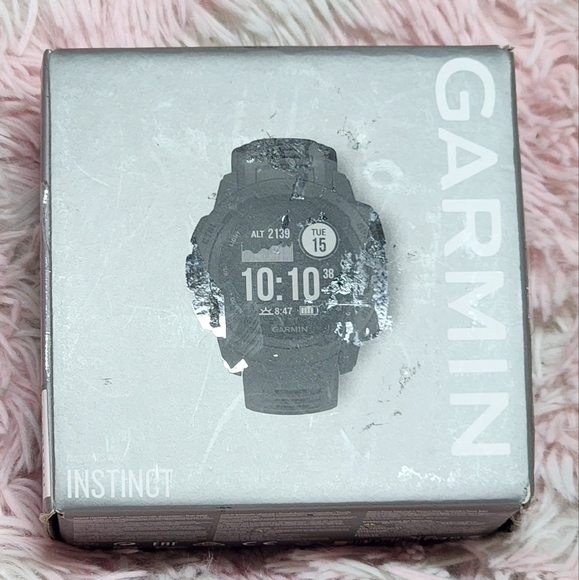 Garmin Instinct Graphite Smartwatch GPS Military Multi Sports Watch - Picture 8 of 12